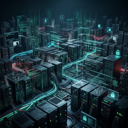 Dark Web Servers | Moody & Shadowy Digital Landscape