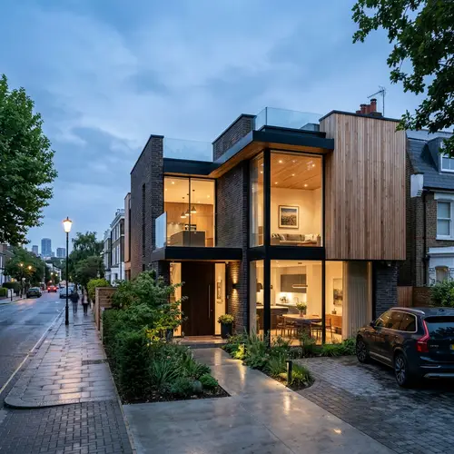 Stunning Urban Modern House Exterior Design