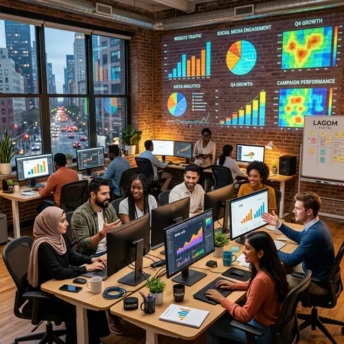 Digital Marketing Firm in a Diverse Urban Setting