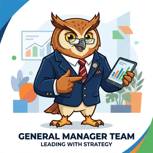 General Manager Team Mascot Design