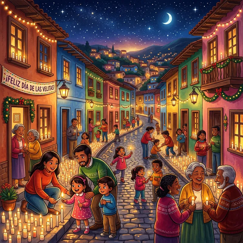 Feliz Dia de las Velitas: Colombian Christmas Tradition Feliz Dia de las Velitas: Colombian Christmas Tradition