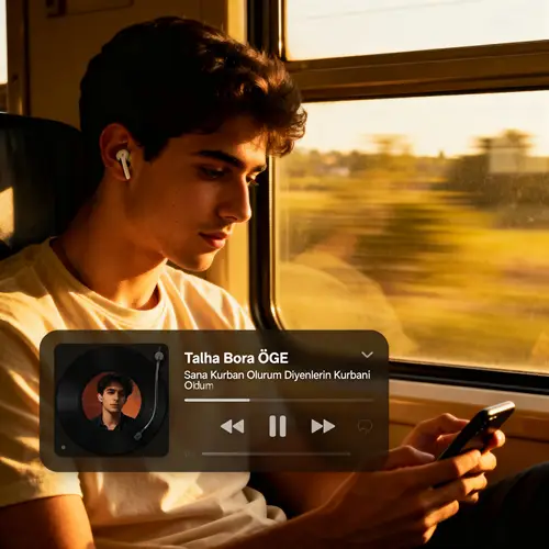 Cinematic Journey on Public Transport: Enjoying Music