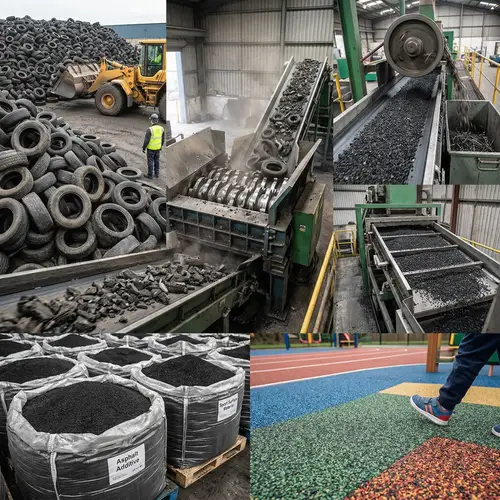 End of Life Tyres Recycling Process Explained