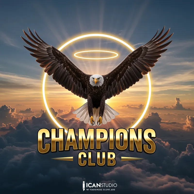 Champions Club: Eagle Symbolizing Strength