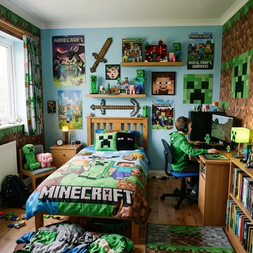 Minecraft 10 Year Old Room Ideas and Inspiration