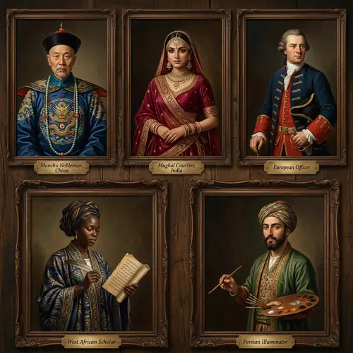 Historical Portraits of Gender Representation Before 18th Century