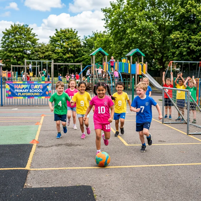Exciting Soccer Fun for Kids at School Exciting Soccer Fun for Kids at School