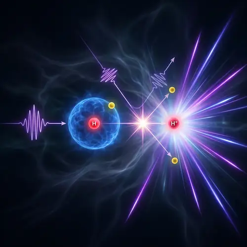 Electron Interaction with Hydrogen Atom in Atomic Physics