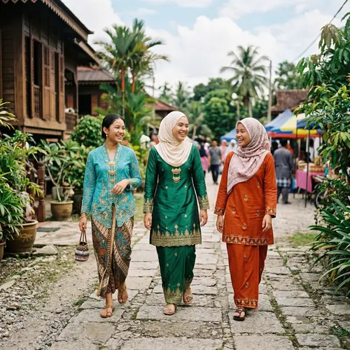 Embrace Malay Culture: Traditional Kebaya Fashion