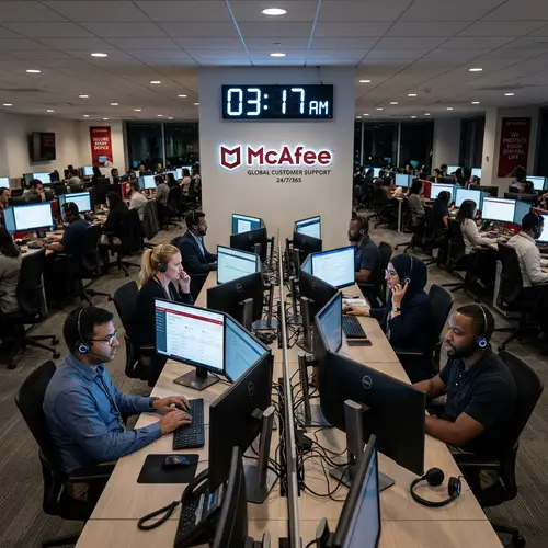 Dedicated Customer Service at McAfee Support Center | 24/7 Assistance