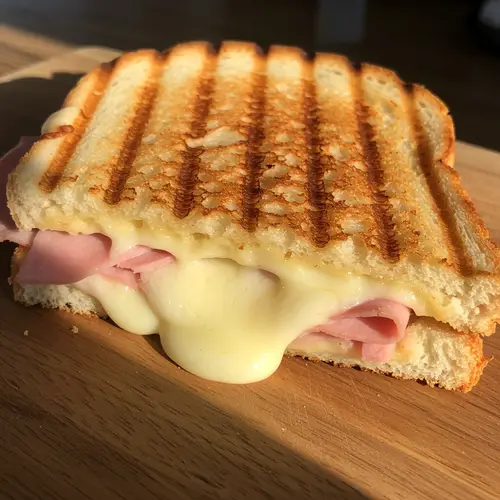 Tasty Tostada with Ham and Cheese Recipe