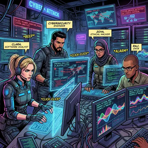 Team of Security Specialists Prevents Cyber Crime