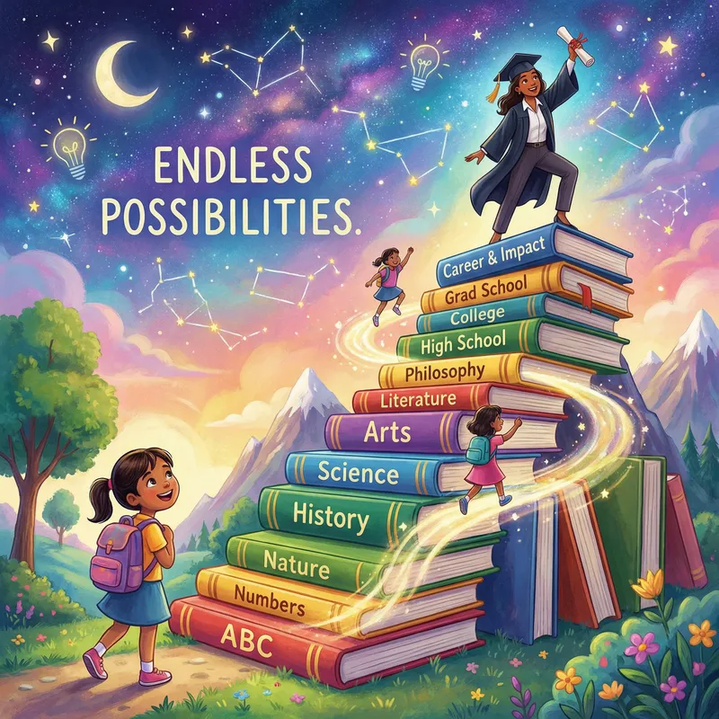 The Journey of Education: From Backpack to Success