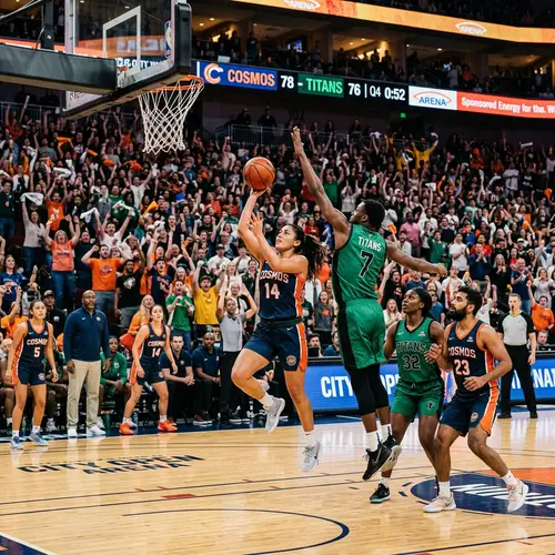 Diverse Basketball Tournament with Intense Action | Exciting Atmosphere