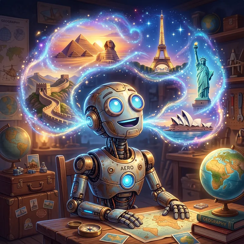 Robot's World Travel Dream: Imagining Global Adventures Robot's World Travel Dream: Imagining Global Adventures