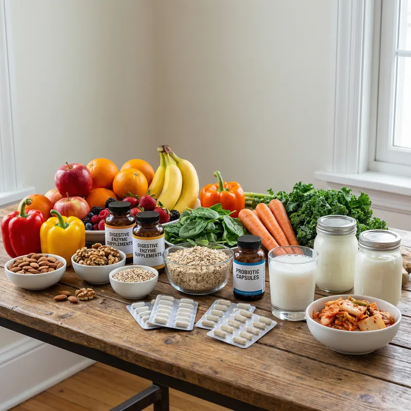 Healthy Natural Foods & Supplements: Fruits, Vegetables, Enzymes