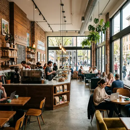 Eco-Friendly Coffee Shop Interior Design Ideas