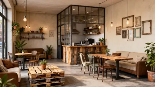Eco-Friendly Coffee Shop Interior Design Ideas