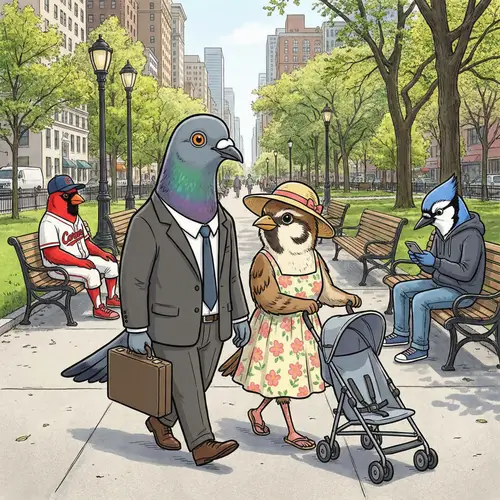 Transform People into Bird Caricatures with Style