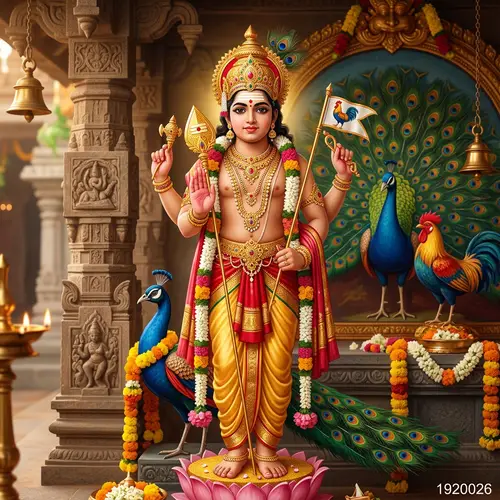 Lord Murugan: The Divine Warrior