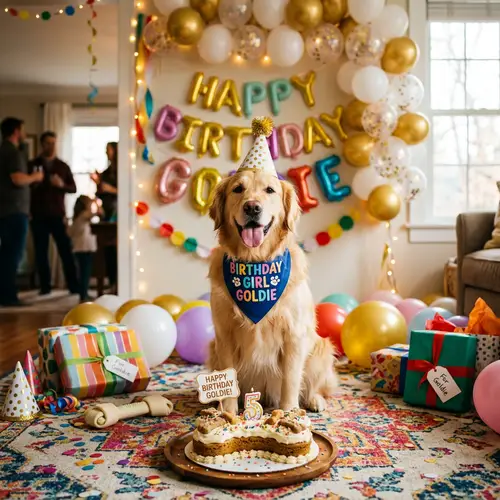 Happy Birthday Goldie - Celebrate in Style