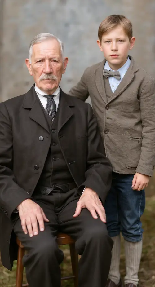 Restore and Colorize Vintage Portrait Photo