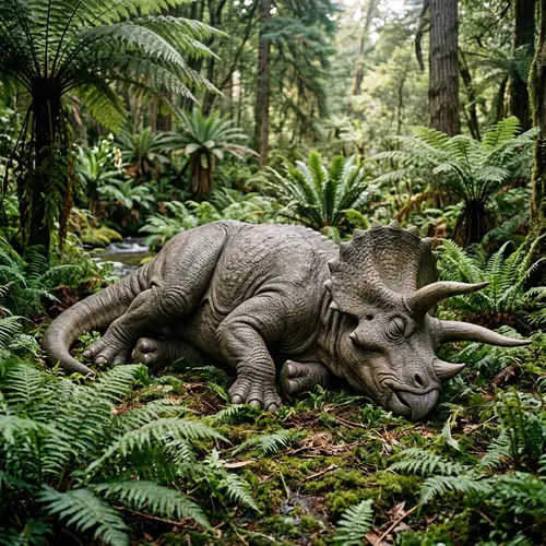 Adorable Sleeping Dinosaur - Explore Ancient Wonders