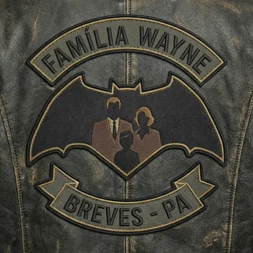 Custom Batman Family Wayne Jacket Patch