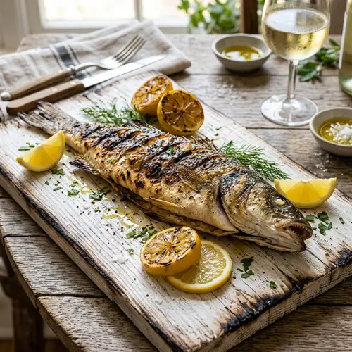 Grilled Fish with Crispy Skin: Juicy, Flavorful Delight