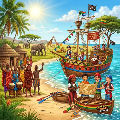 Fun & Educational Children's Show Set in Vibrant Africa