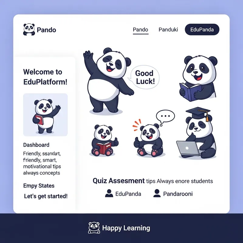 Welcome to EduPlatform - Learn with Our Panda Guide