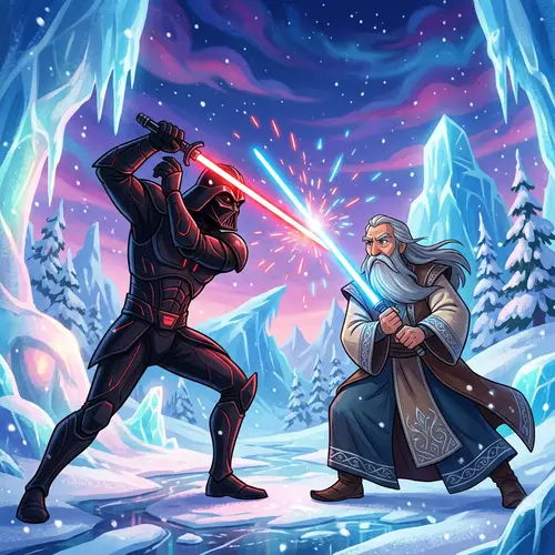 Epic Lightsaber Duel: 'Goodbye Darth' Disney-Pixar Style
