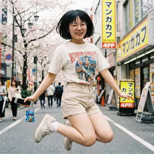 Yanagi Uzaki - Playful and Energetic Female Character