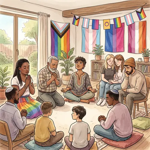 Diverse LGBTIQ+ Spiritual Gathering for Peace and Equality