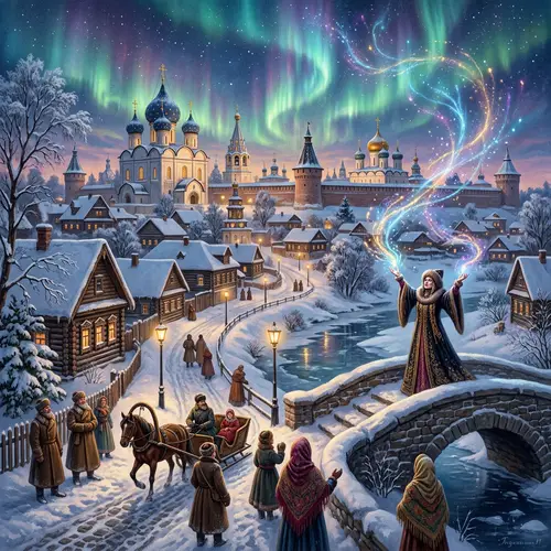 Magic in an Old Russian City