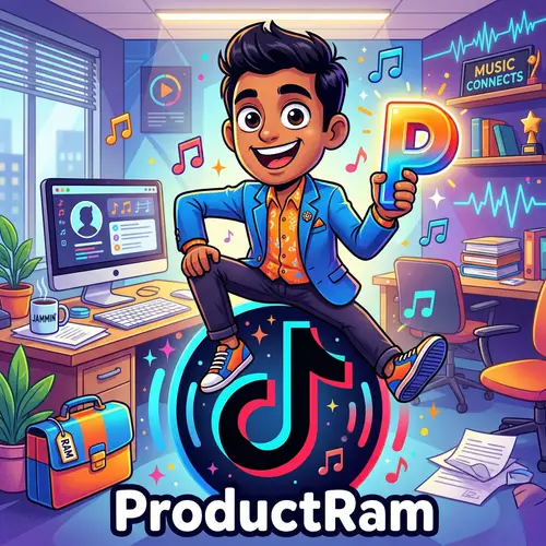 Playful Cartoon Businessman Avatar for Social Media