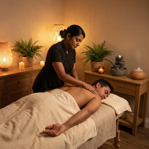 Tranquil Spa Setting for Relaxing Massage | Oasis of Calm