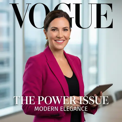 Elegant Portrait of a Confident Businesswoman