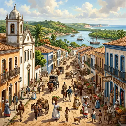 Historic Natal in Brazil 1800s: Architecture, Culture & People