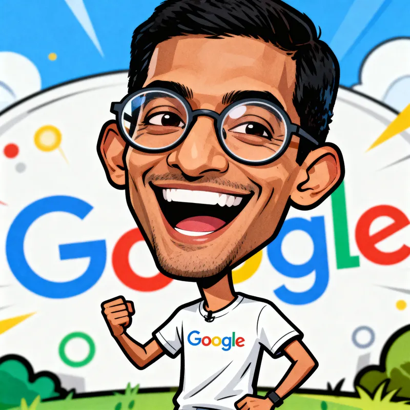 Funny Caricature of Sundar Pichai