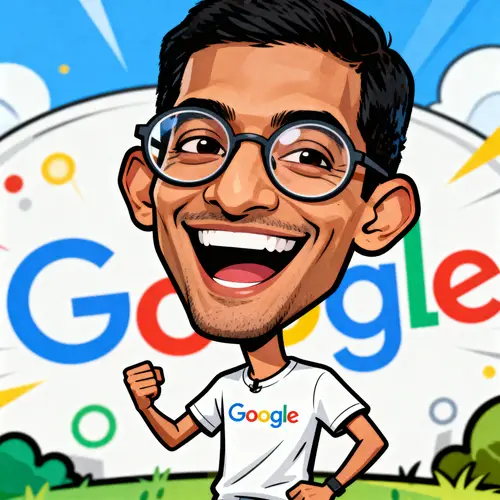 Funny Caricature of Sundar Pichai