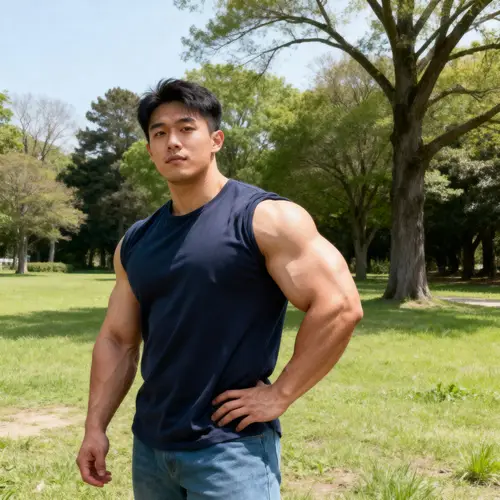 Enhance Your Muscles in Your Photos