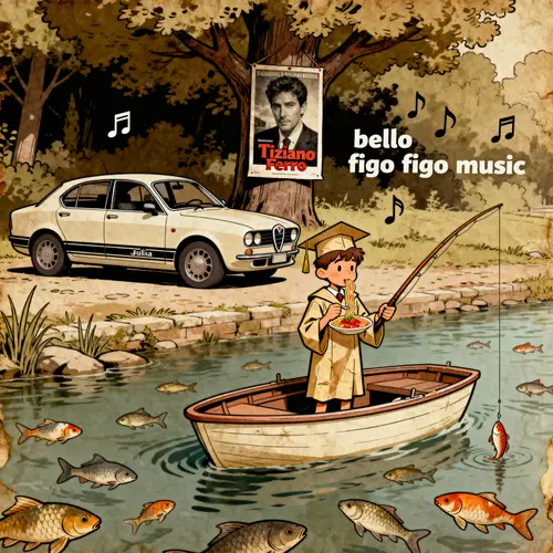 Creative Cartoon Graduation Poster Design