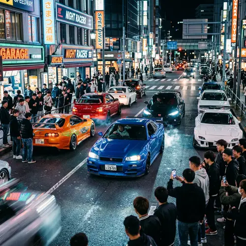 Thriving Night Car Culture: A Shift in Scene