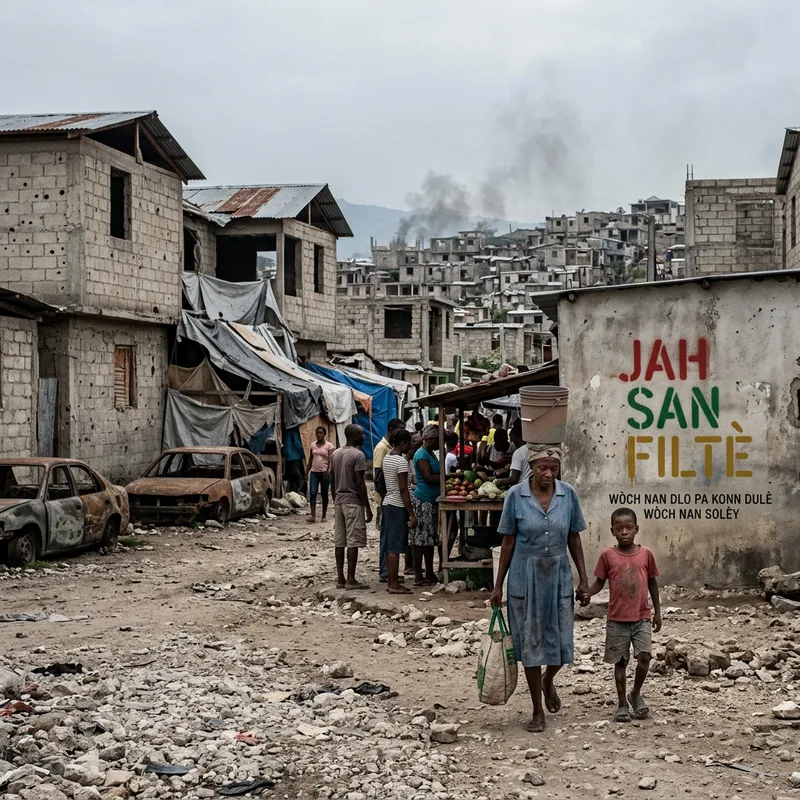 Haiti: War and Famine Impact - Jah San Filtè Podcast