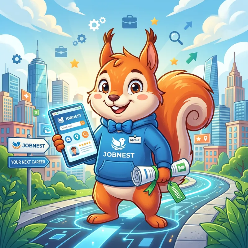 Job Seeking Mascot - Your Career Companion Job Seeking Mascot - Your Career Companion