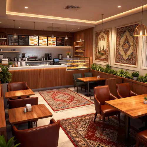 3D Interior Design Café Options - Choose Your Style