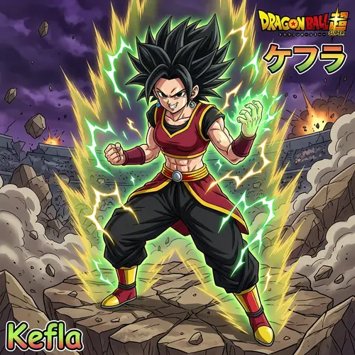 Kefla Dragon Ball Super by Akira Toriyama