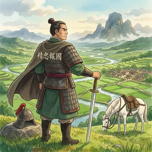 Ghibli Style: Yue Fei's Loyalty to the Nation