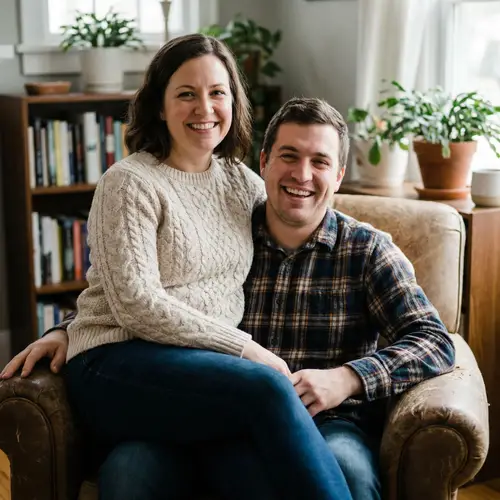 Mommy Sitting on Son's Lap: A Heartwarming Moment